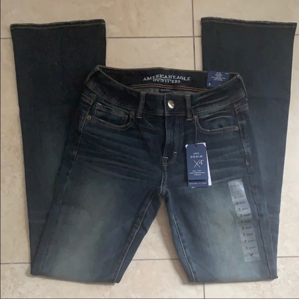 American Eagle Kick Boot Stretch Jean